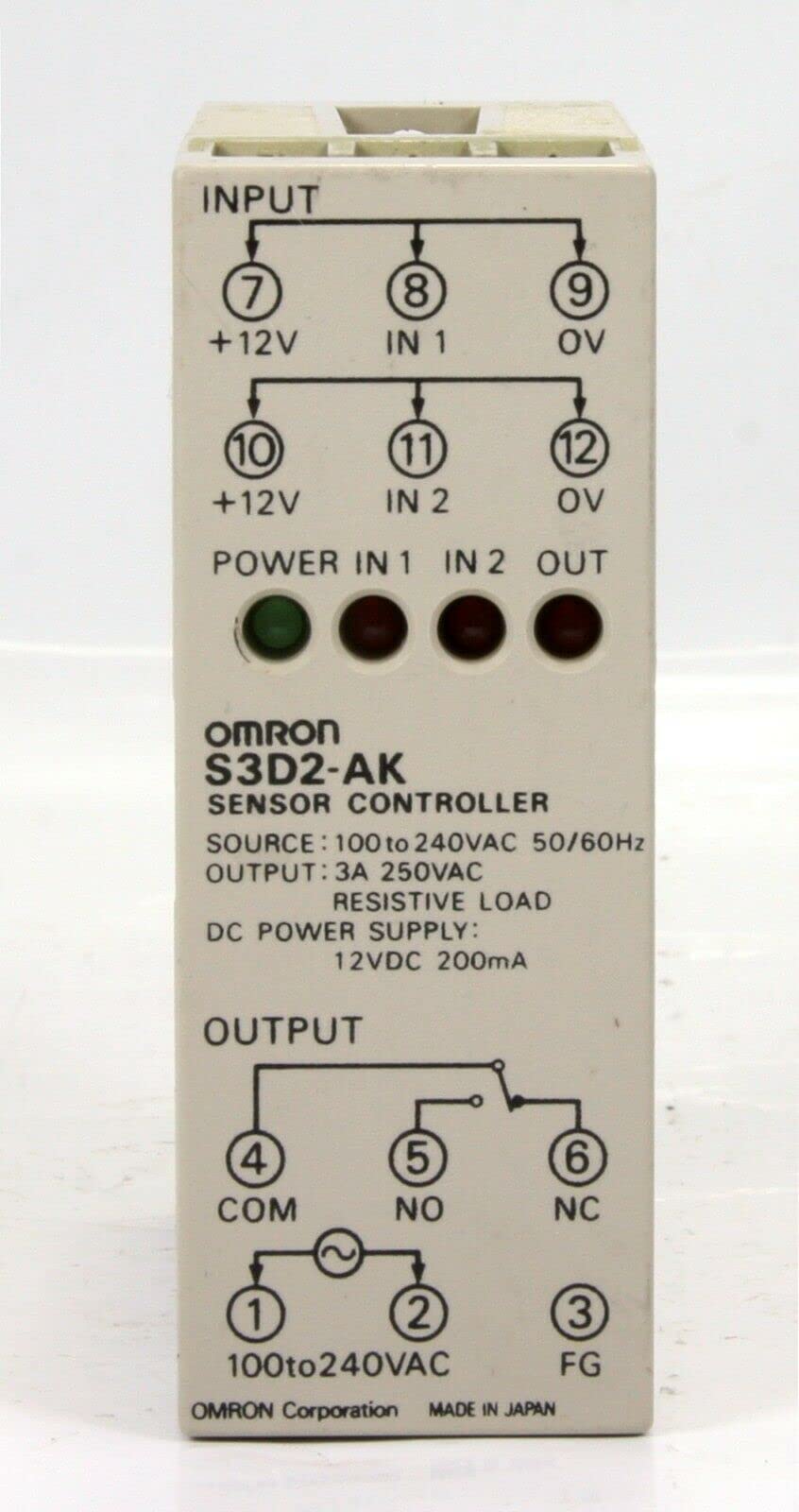 Amazon.co.jp: S3D2-AK センサーコントローラー : 産業・研究開発用品